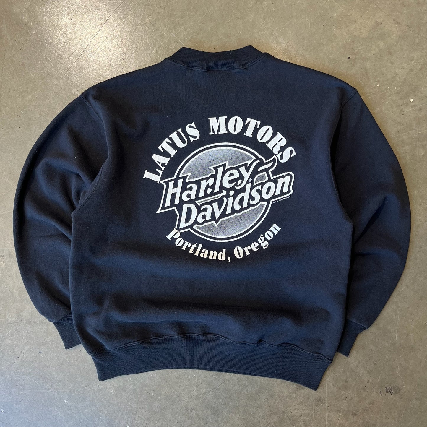 LARGE - Vintage Harley Crewneck