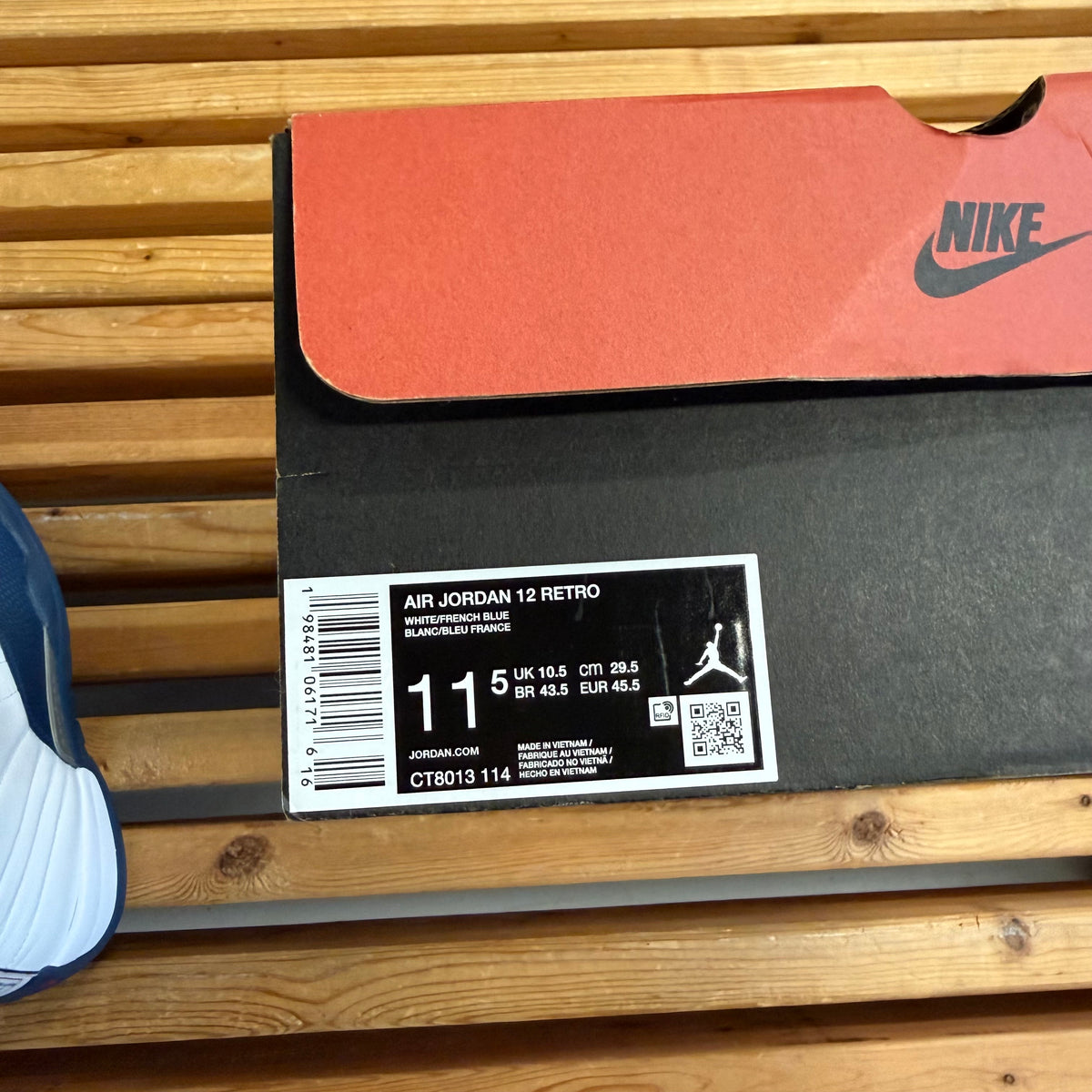 Size 11.5 - Jordan 12 Retro 'French Blue' 2025 (Used)