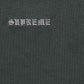 Supreme Washed S/S Top 'Black' - XL
