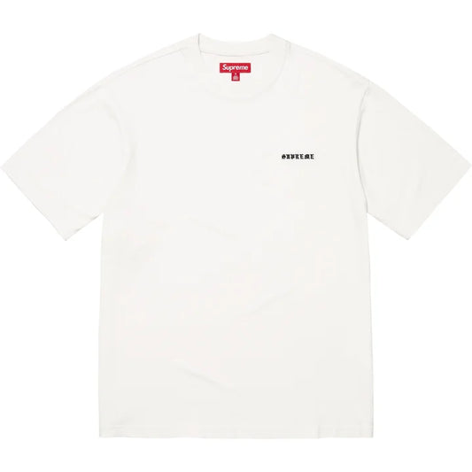 Supreme Washed S/S Top 'White' - Large