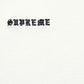 Supreme Washed S/S Top 'White' - Large