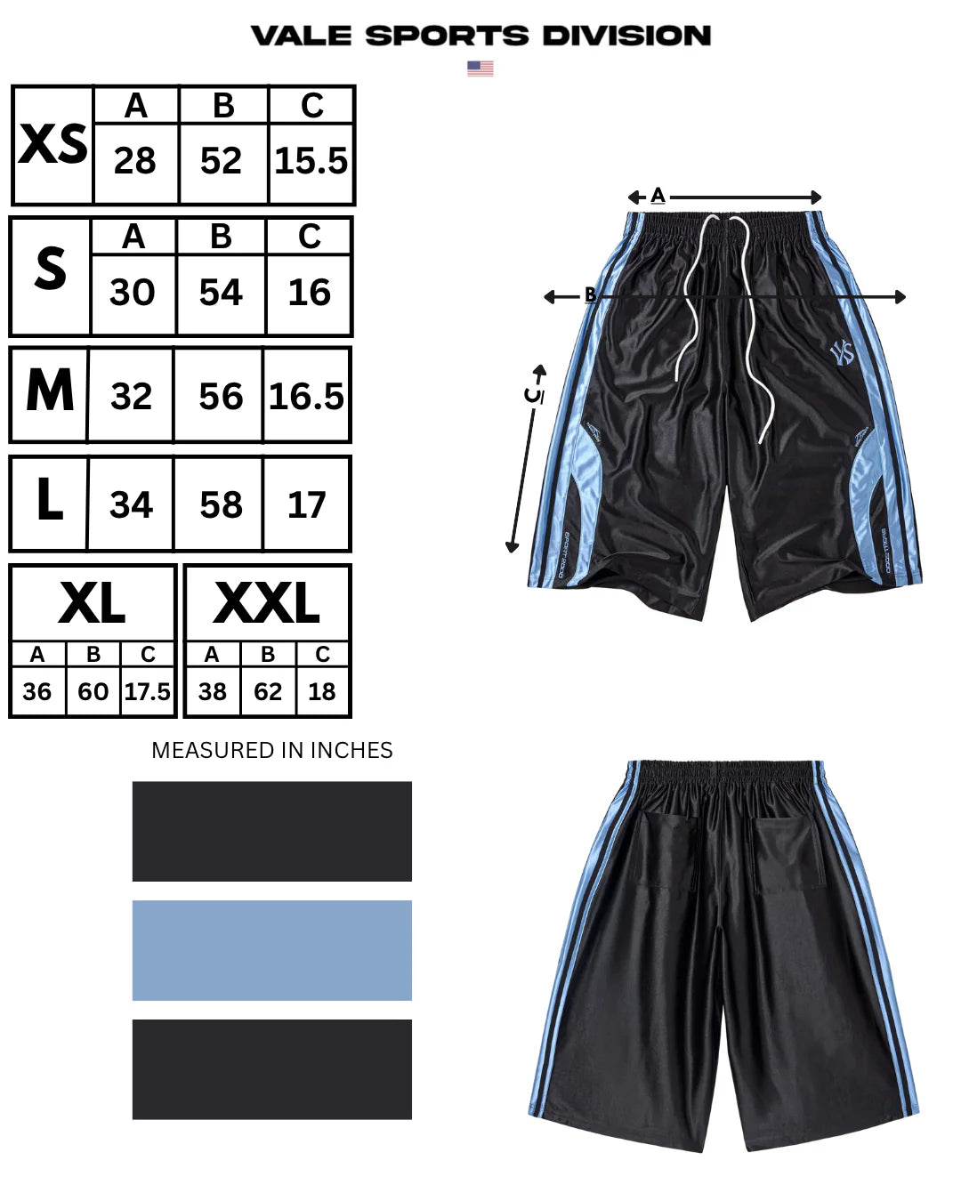 XS - Vale Forever NYC SHORTS '8TH AVE'