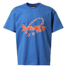 Sicko x AFB Stars Logo Tee 'Blue'