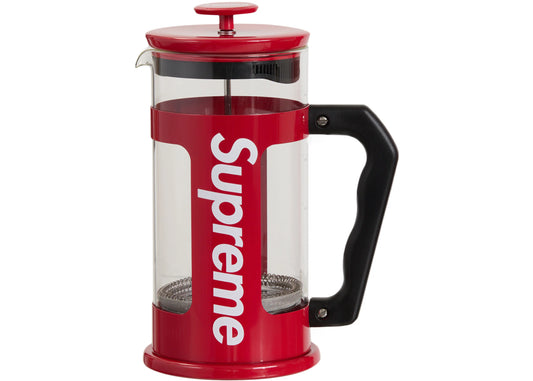 SUPREME BIALETTI 8 CUP FRENCH PRESS RED