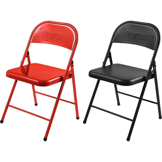 Supreme Metal Folding Chairs (Sold as set)