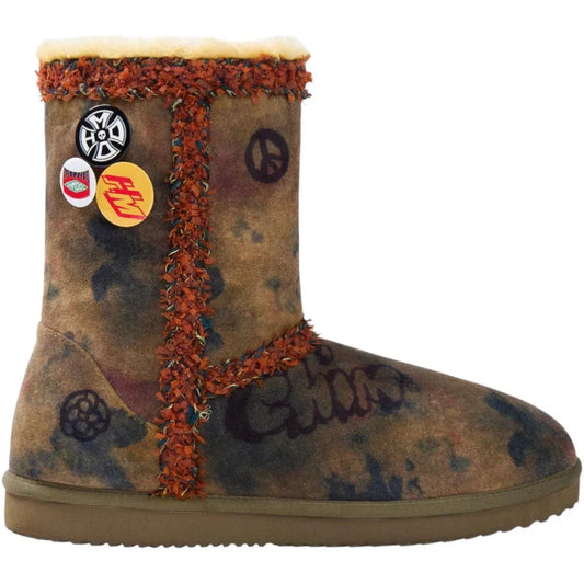 Größe 10 – HMDD Graffiti Stiefel (Gebraucht)