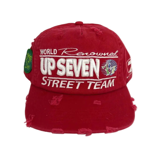Up7Skate Red Intl Street Team Hat