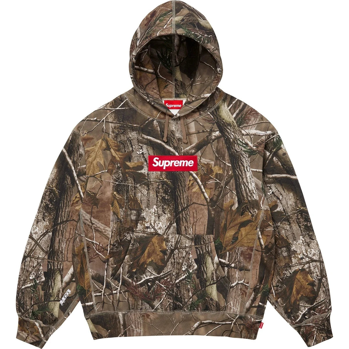 Supreme Box Logo Hooded Sweatshirt 'Camo'