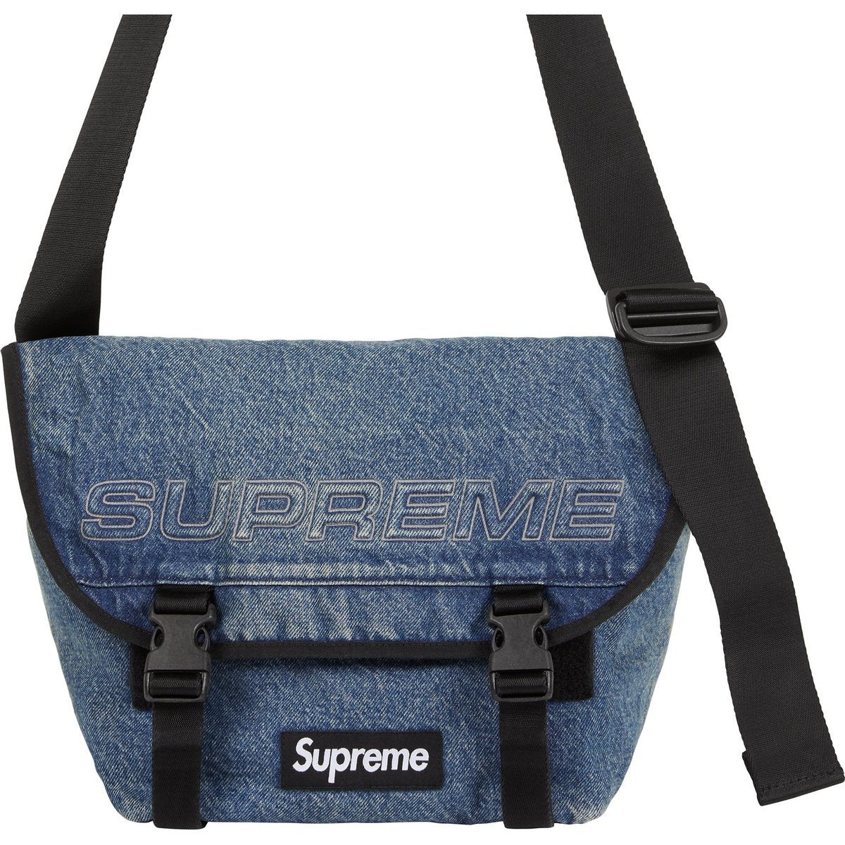 Supreme Denim Messenger Bag