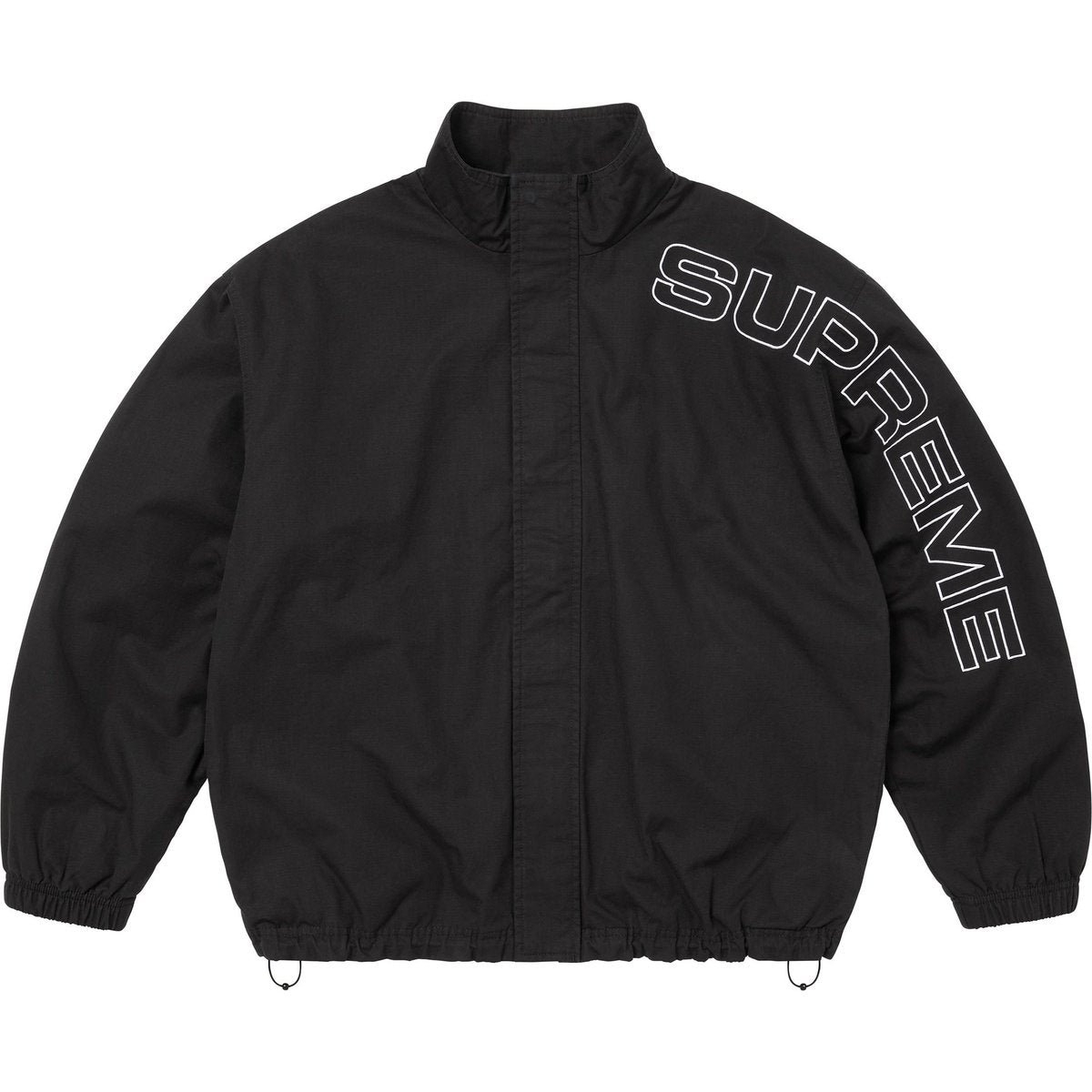 Supreme Spellout Embroidered Ripstop Track Jacket