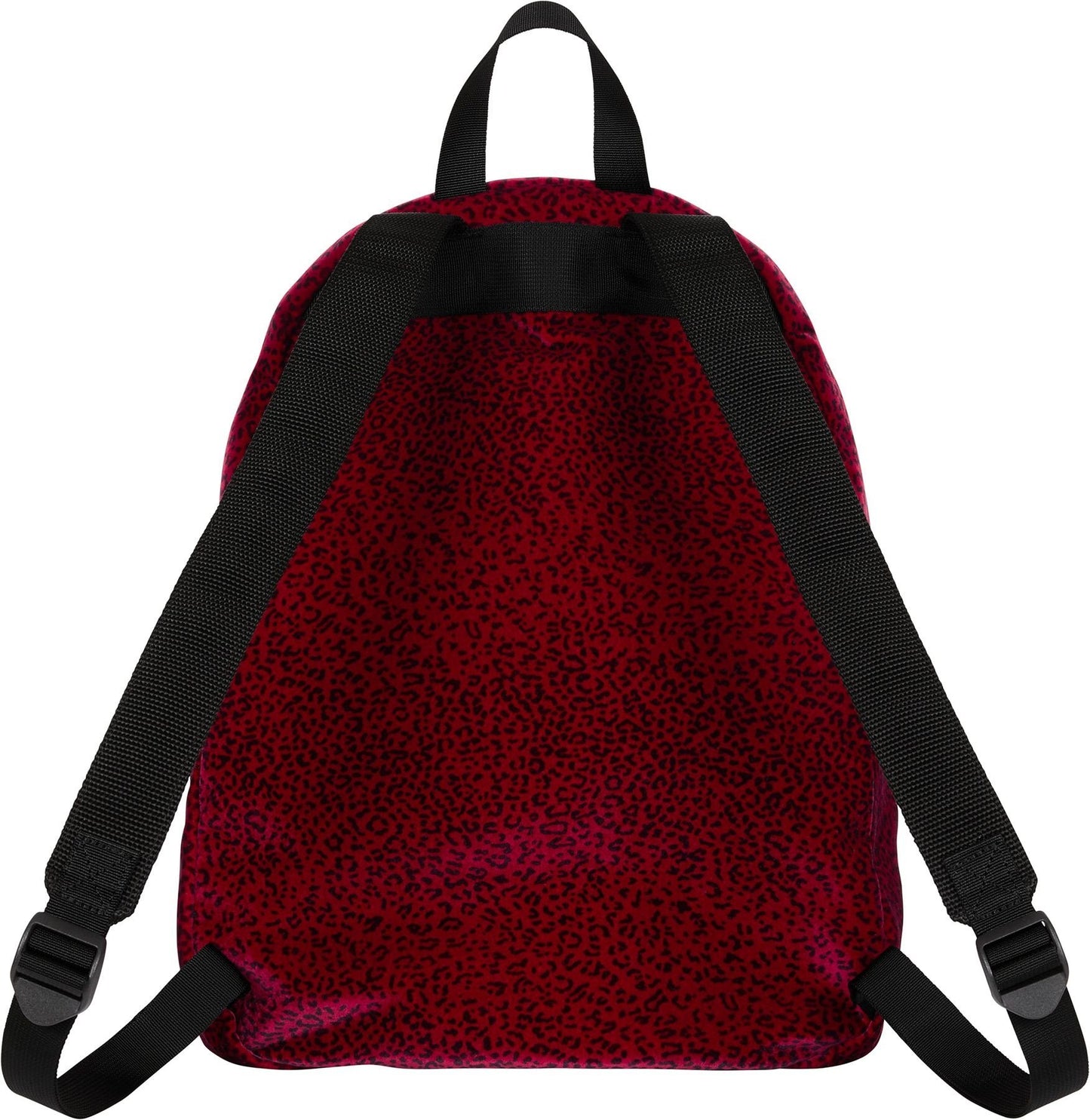 Supreme Velvet Backpack 'Red Leopard'