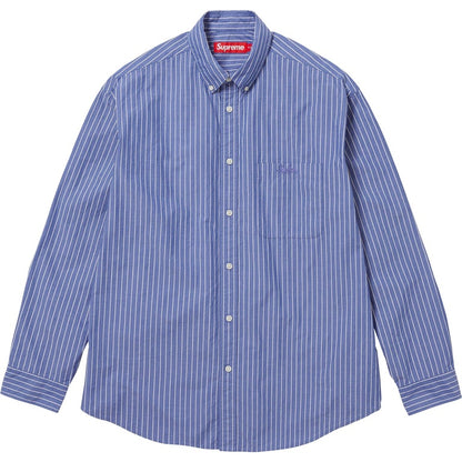 Supreme Loose Fit Streifenhemd
