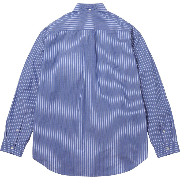 Supreme Loose Fit Streifenhemd