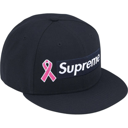 Supreme Breast Cancer Awareness Box Logo New Era® 'Navy'