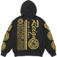 Supreme Knowledge Reigns Zip Up Hooded Sweatshirt
