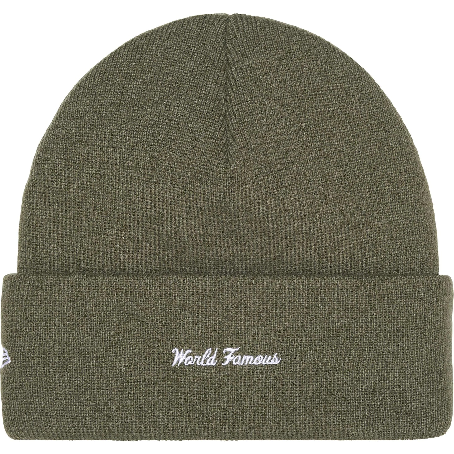 Supreme New Era® Box Logo Beanie 'Light Olive'