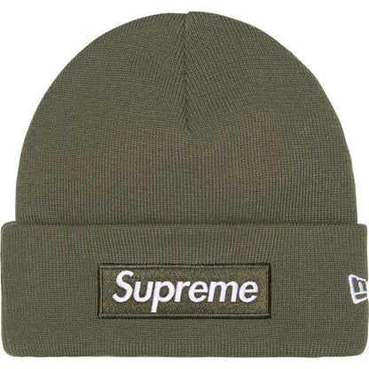 Supreme New Era® Box Logo Beanie 'Light Olive'