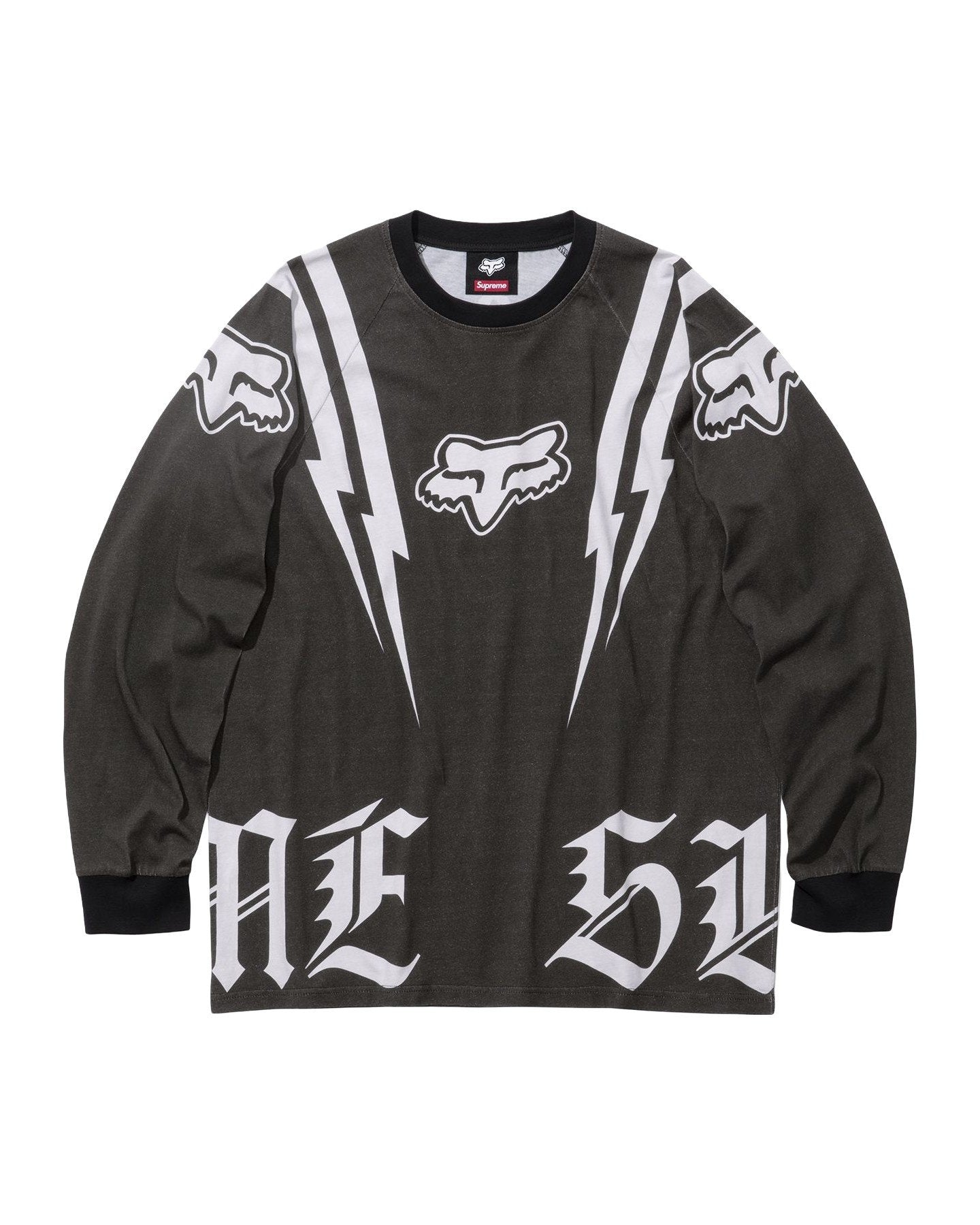 Supreme®/Fox Racing® L/S Top 'Black'