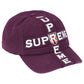 Supreme Cross 6-Panel 'Plum'