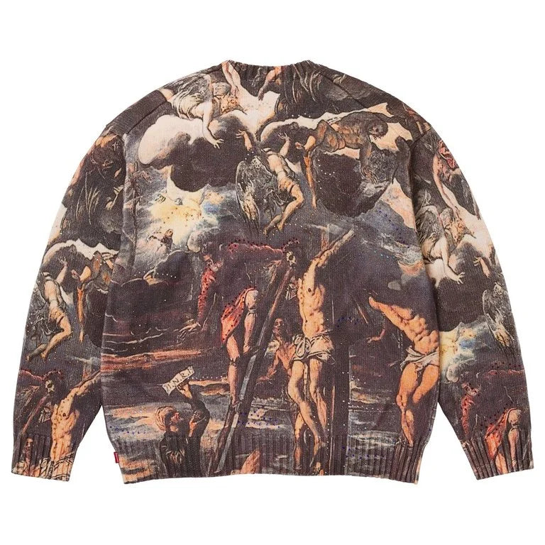 Supreme Crucifixion Sweater 'Multicolor' - Large