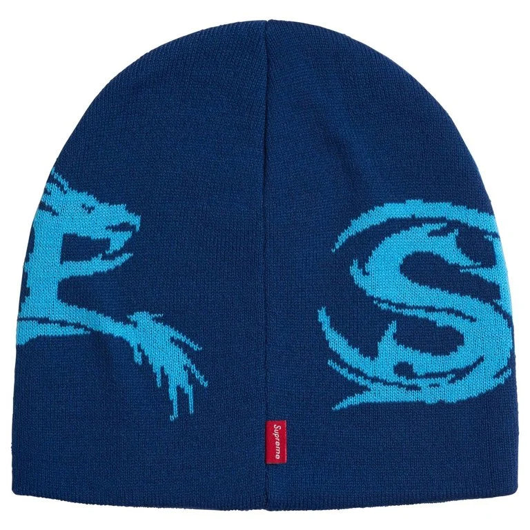 Supreme Dragon Beanie 'Navy'