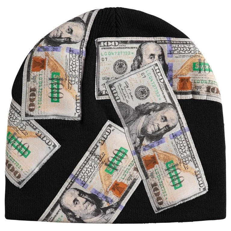 Supreme Money Beanie 'Black'
