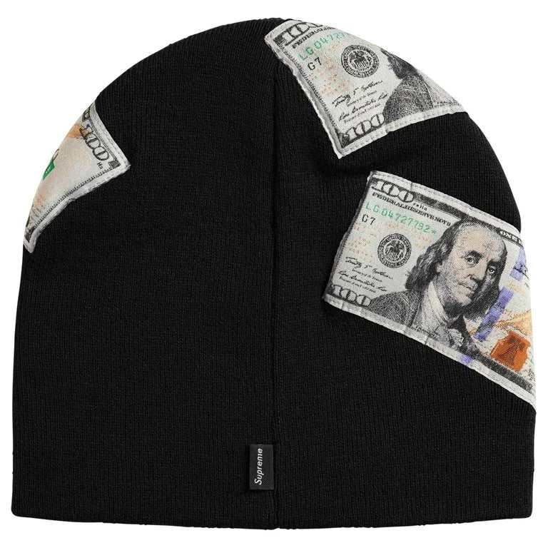 Supreme Money Beanie 'Black'
