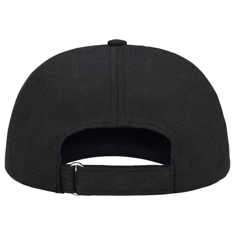 Supreme Monogram Jacquard 6-Panel 'Black'