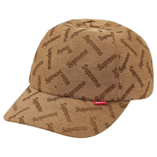 Supreme Monogram Jacquard 6-Panel 'Tan'