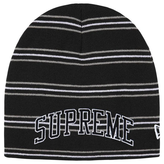 Supreme New Era® Stripe Beanie 'Black'