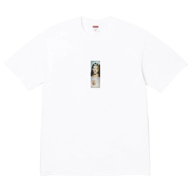 Large - Supreme Prayer Card Box Logo Tee 'White'