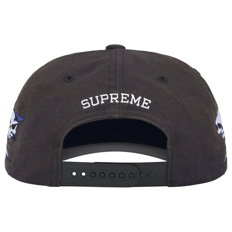 Supreme Skulls Spellout 6-Panel 'Black'