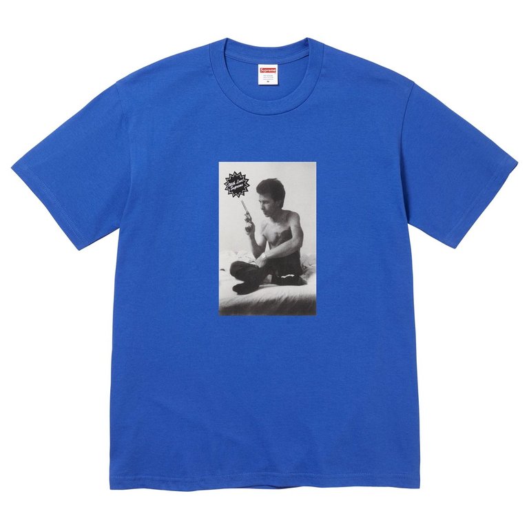 Medium - Supreme/Larry Clark Gun Tee 'Royal'