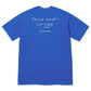 Medium - Supreme/Larry Clark Gun Tee 'Royal'
