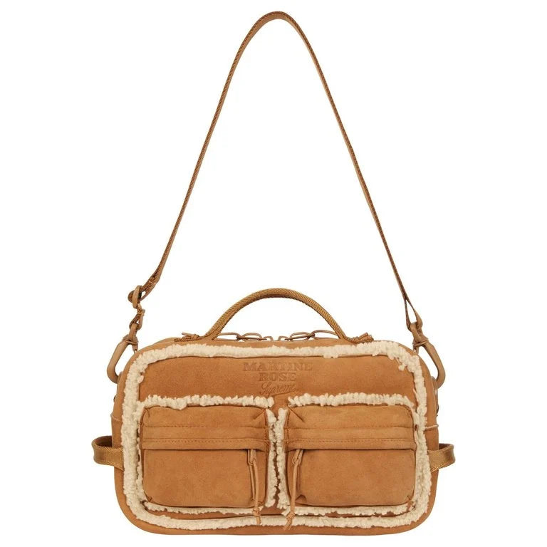 Supreme®/Martine Rose Shearling Mini Duffle Bag 'Tan'