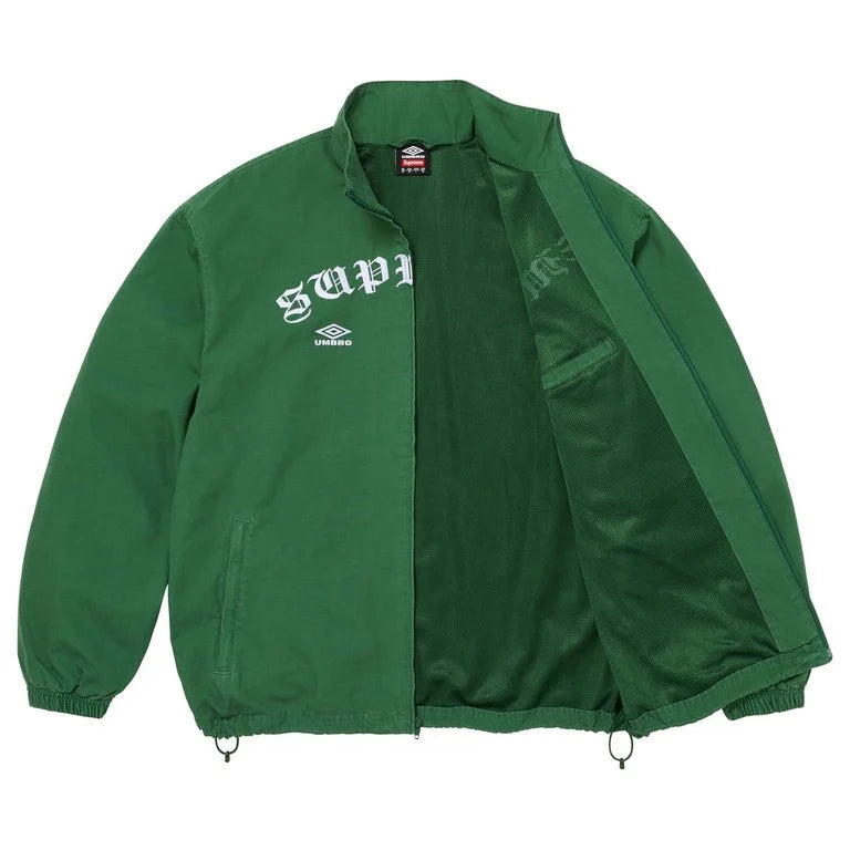 Supreme®/Umbro® Cotton Ripstop Track Jacket 'Green' - Large