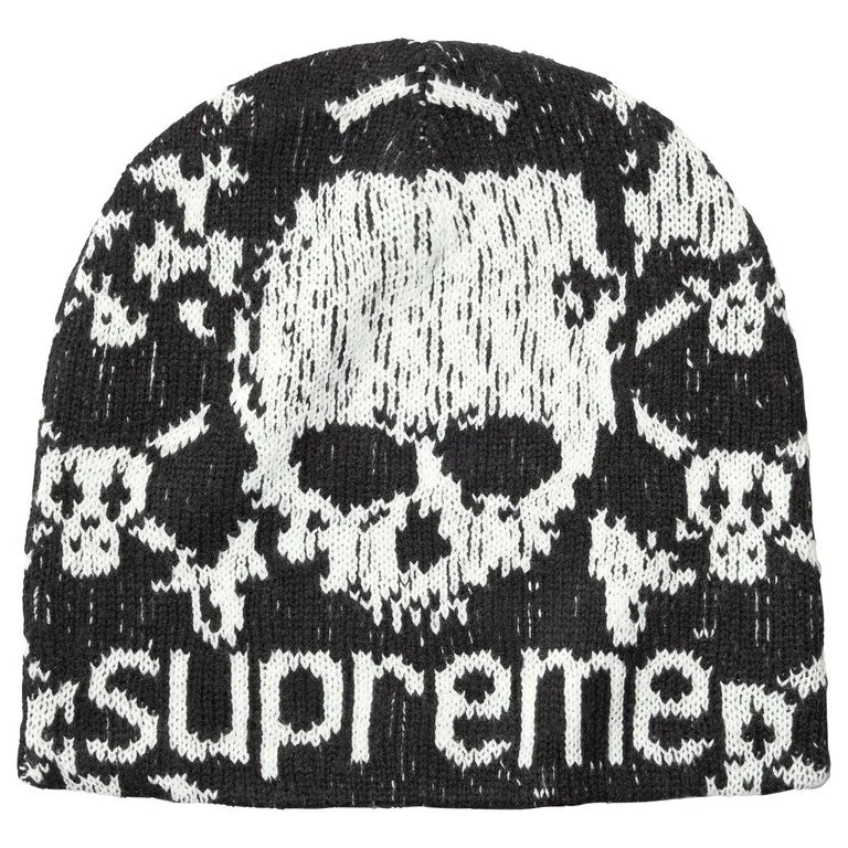 Supreme®/Vanson Leathers® Skull Beanie 'Black'