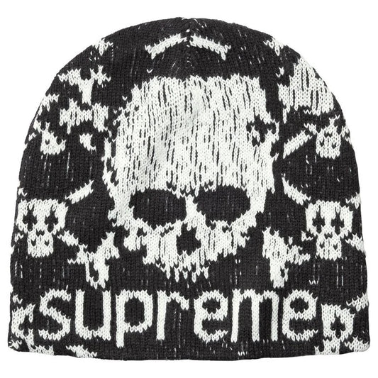 Supreme®/Vanson Leathers® Skull Beanie 'Black'