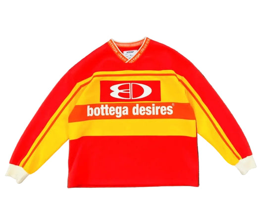 Small - Bottega Desires Hockey Longsleeve