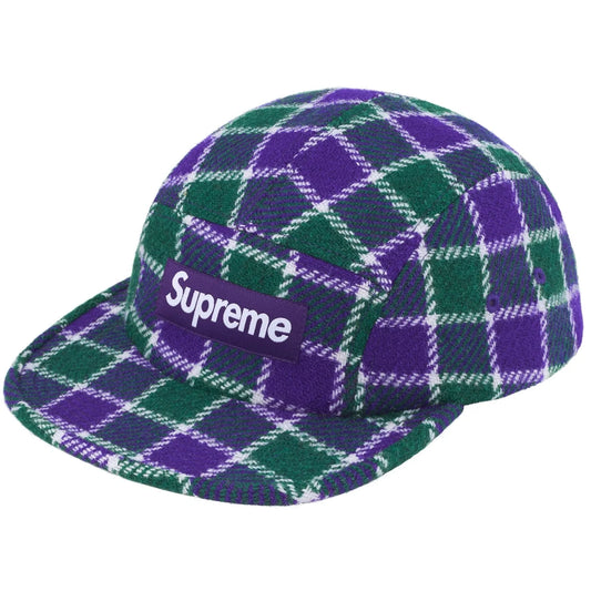 Supreme Harris Tweed Camp Cap