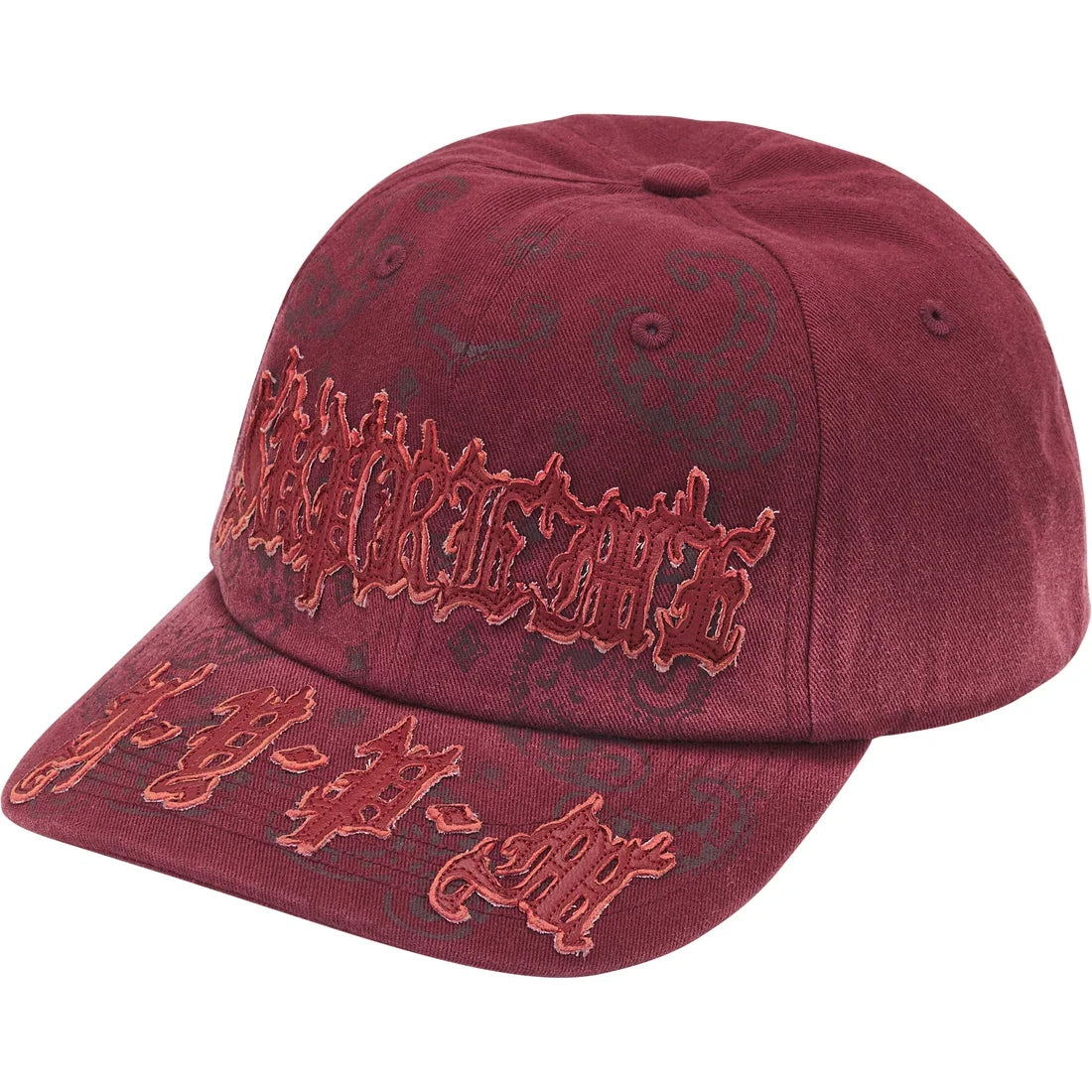 Supreme Leather Applique 6-Panel