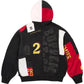 Supreme Patchwork Zip Up Hooded Sweatshirt