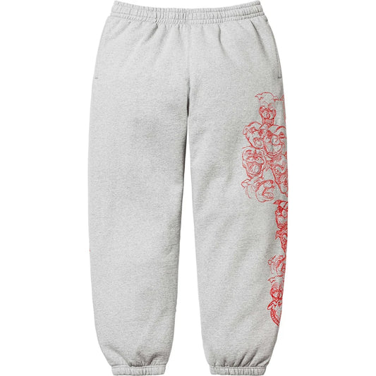 Supreme Pitbulls Embroidered Sweatpants