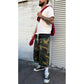 Boredom Kills Camouflage-Shorts mit doppeltem Bund