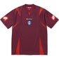 Supreme Crest Fußballtrikot „Maroon“