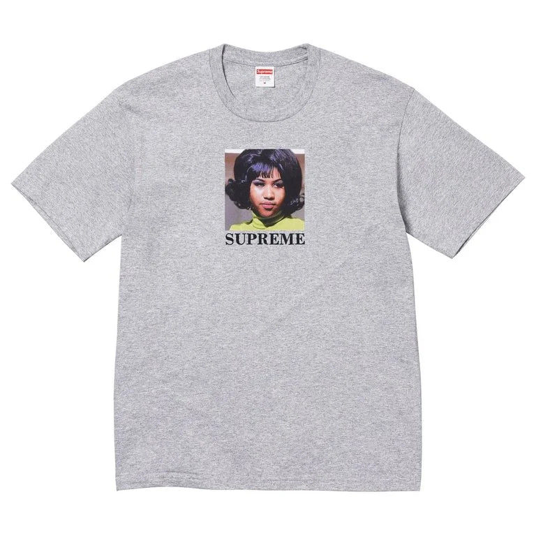 Supreme Aretha Tee 'Heather Grey'