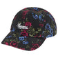 Supreme Floral Flannel 6-Panel 'Black'