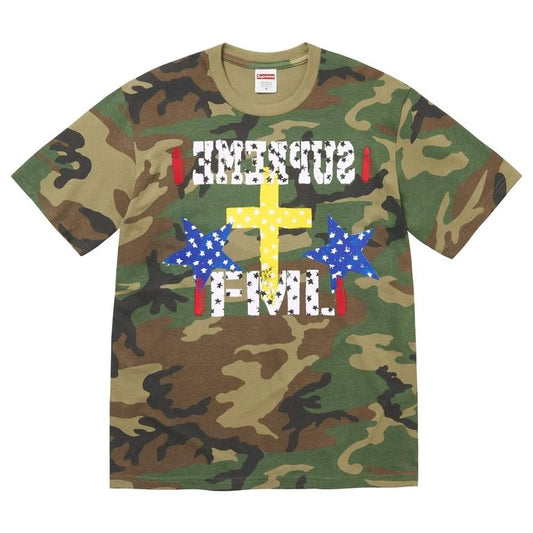 Medium - Supreme FML Tee 'Woodland Camo'