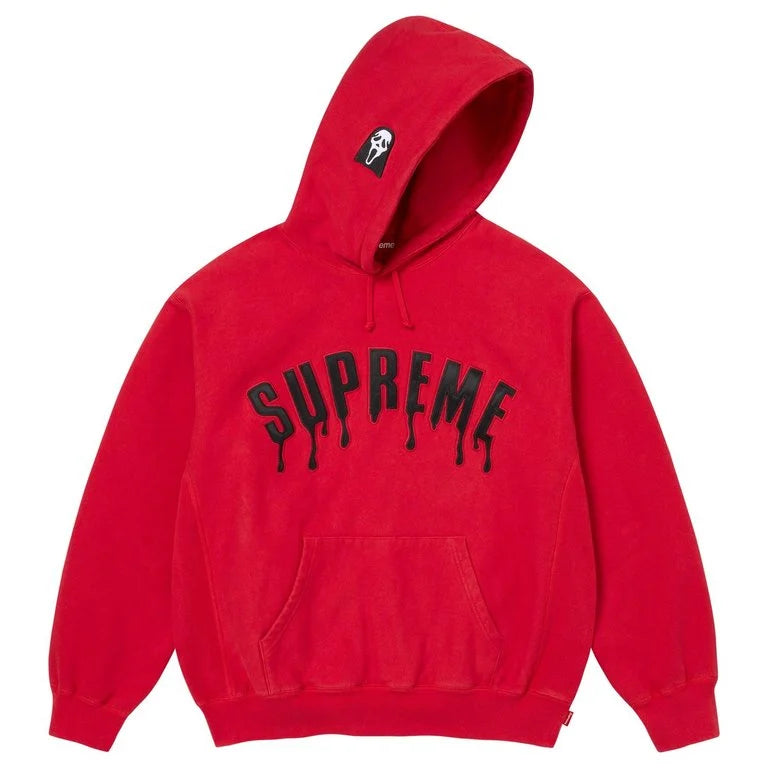 Supreme Ghostface® Arc Hooded Sweatshirt „Rot“
