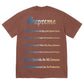 Camiseta Supreme Grim Reaper 'Brown'